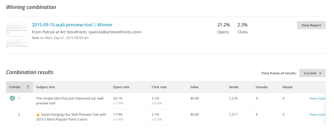 A/B Testing Emails a how to guide for Mailchimp