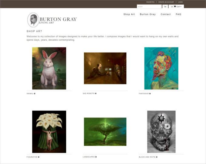 Having your own online art gallery is crucial to running a successful art selling business.