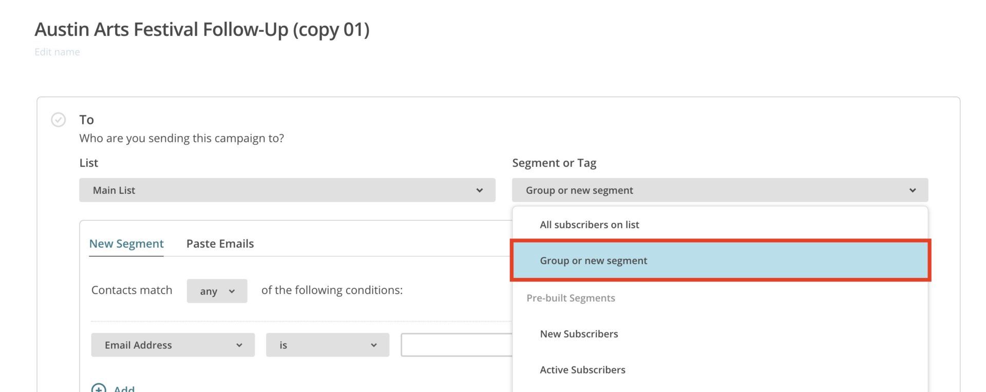 How to Resend Email to Unopens in MailChimp (2018 UPDATE)