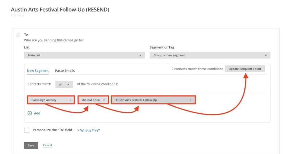 How to Resend Email to Unopens in MailChimp (2018 UPDATE)