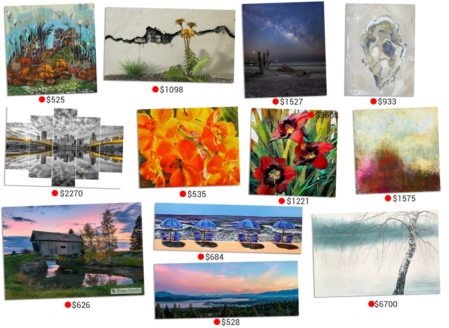 A look at what artwork is selling THIS WEEK. Learn How to Sell Art