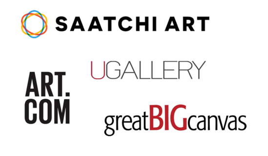 large art retailers logos