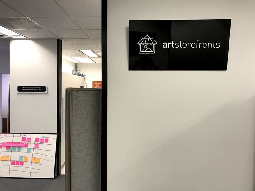 How is artstorefronts helping artists